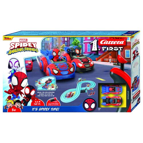 Marvel Spidey Its Time Racing circuit