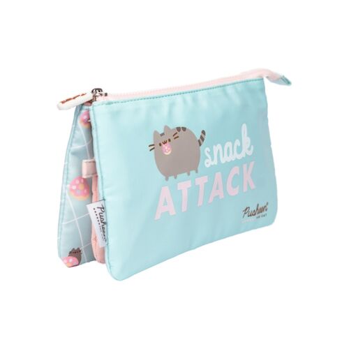 Pusheen Foodie triple pencil case