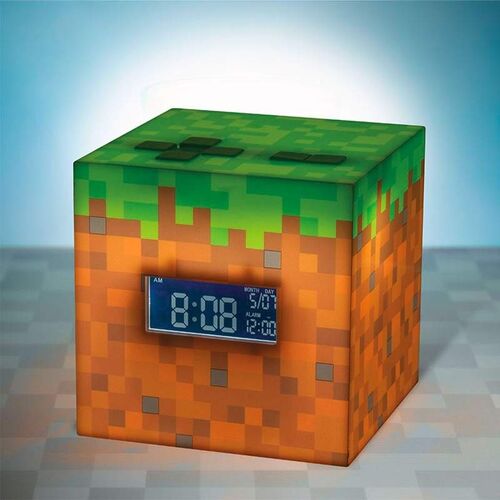 Reloj despertador Minecraft
