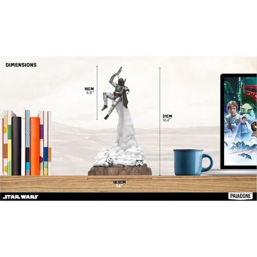 Star Wars Boba Fett Diorama lamp