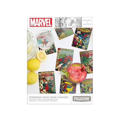 Set 8 Posavasos Spiderman Marvel