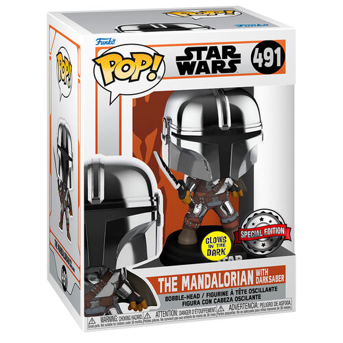 Figura POP Star Wars The Mandalorian Exclusive