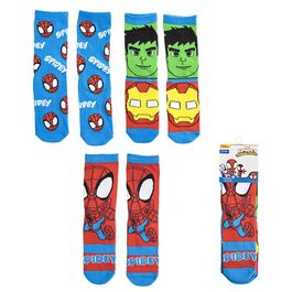 Marvel Spidey pack 3 assorted socks