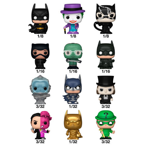 Assorted Bitty POP figure DC Comics Batman