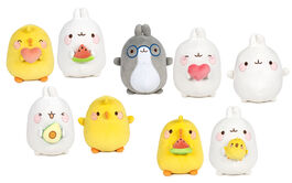 Molang assorted plush toy 23cm