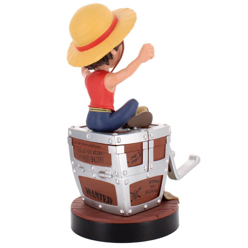 One Piece Luffy Wanted Poster clamping bracket Cable guy 20cm
