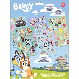 Set pegatinas Bluey