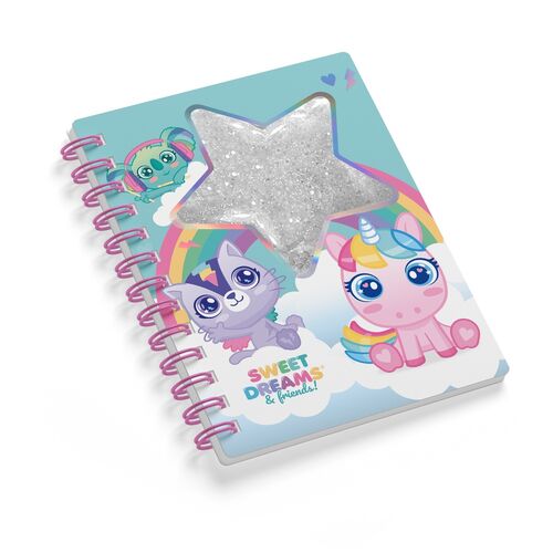 Cuaderno purpurina Sweet Dreams
