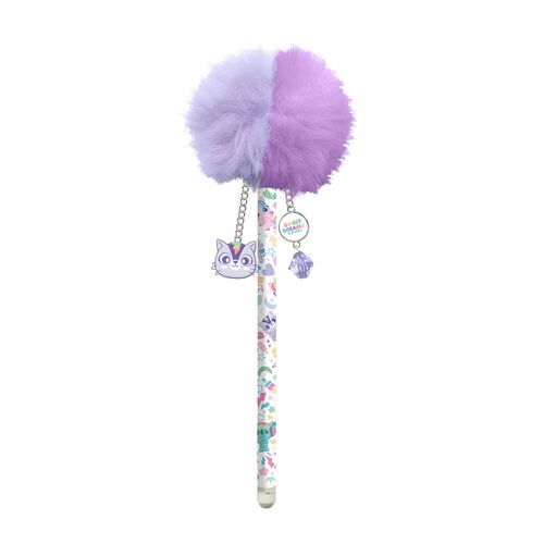 Boligrafo pompon Sweet Dreams surtido
