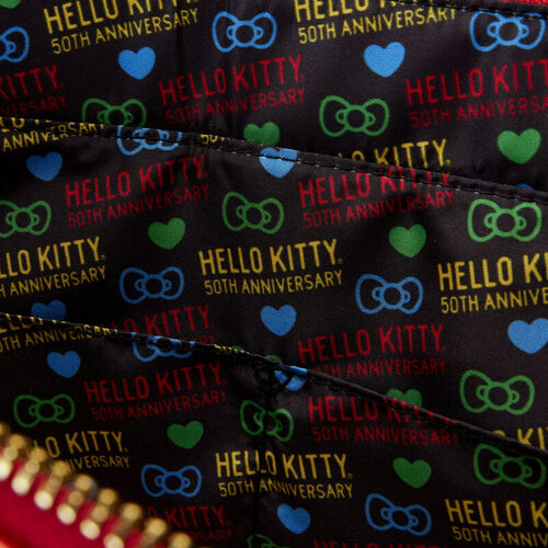Bolso + monedero 50th Anniversary Hello Kitty Loungefly