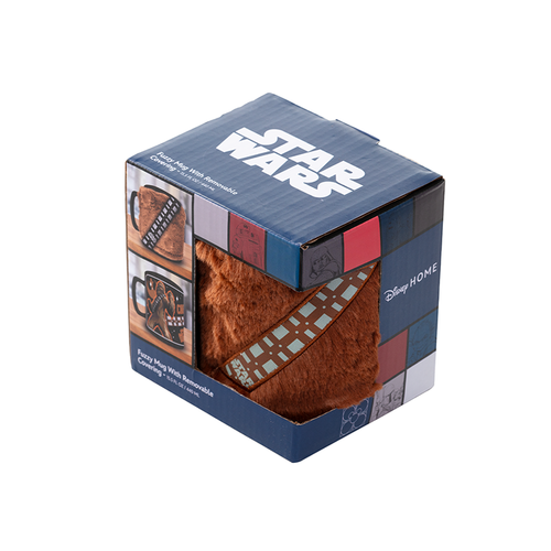 Taza funda peluche Chewbacca Star Wars 440 ml