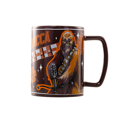 Taza funda peluche Chewbacca Star Wars 440 ml