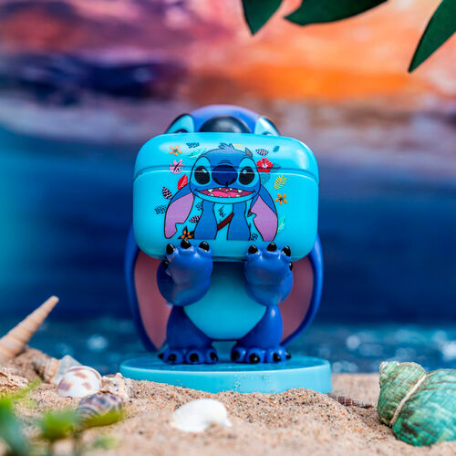 Disney Stitch Wireless Headphones & mini cable guy