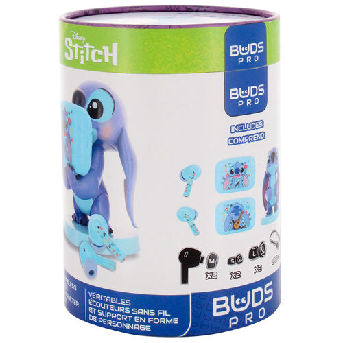 Disney Stitch Wireless Headphones & mini cable guy