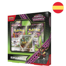 Spanish Pokemon Fabula Sombria Kingambit collectible card game box