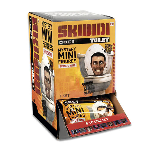 Sobre sorpresa figura Skibidi Toilet surtido