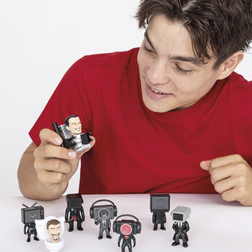 Sobre sorpresa figura Skibidi Toilet surtido