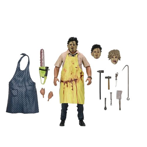 Figura Leatherface 50th Anniversary La matanza de Texas 18cm