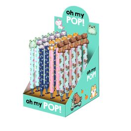 Boligrafo Gel borrable Oh My Pop! surtido