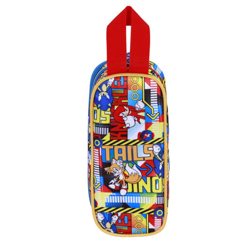 Sonic The Hedgehog 3D double pencil case