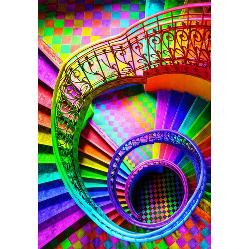 Puzzle Stairs Color Boom 500pzs