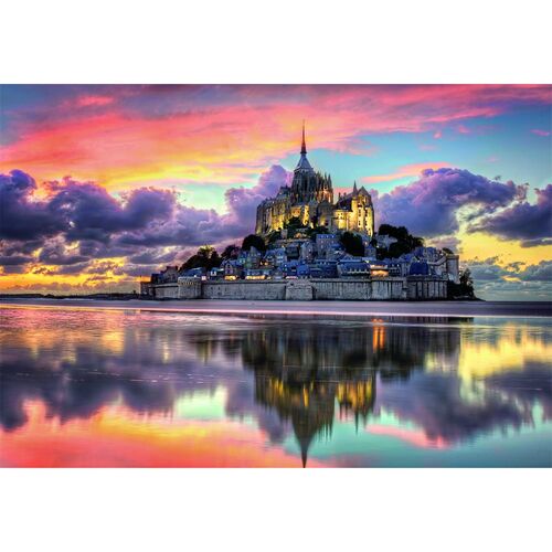 Puzzle Le Magnifique Mont Saint-Michel High Quality 1000pzs