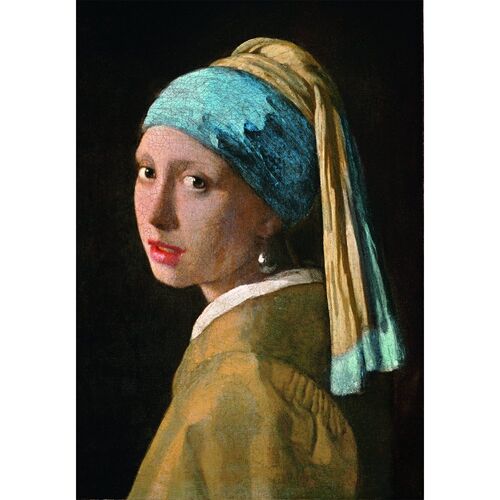Puzzle Girl with Pearl Earring Vermeer Museum 1000pzs