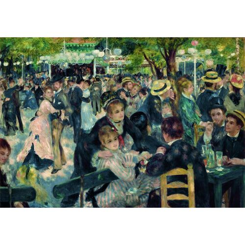 Puzzle Bal Du Moulin de la Galette Renoir Museum 1000pzs