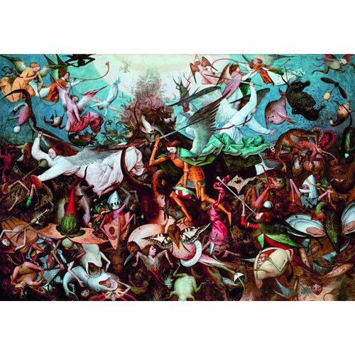 Puzzle The Fall of the Rebel Angels Bruegel Museum 1000pzs