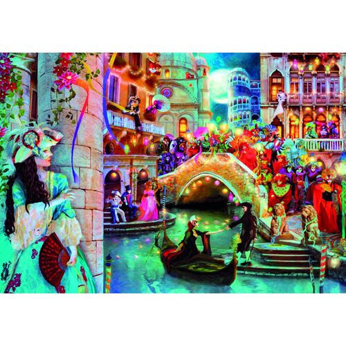 Puzzle Carnival Moon High Quality 1000pzs