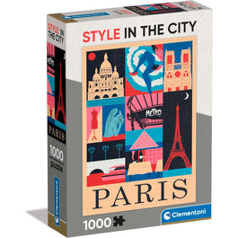 Puzzle Paris Style in the City 1000pzs