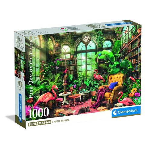 Puzzle The Greenhouse Library High Quality 1000pzs