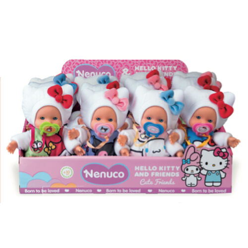 Muñeco Nenuco Cute Hello Kitty 15cm surtido