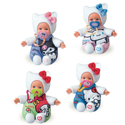 Muñeco Nenuco Cute Hello Kitty 15cm surtido