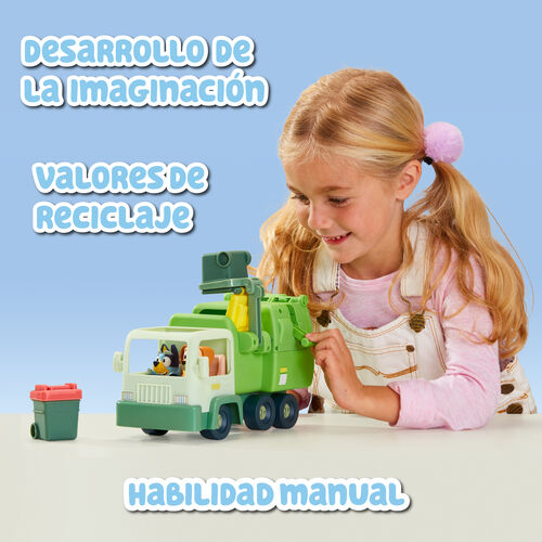 Bluey Garbage Truck + figures