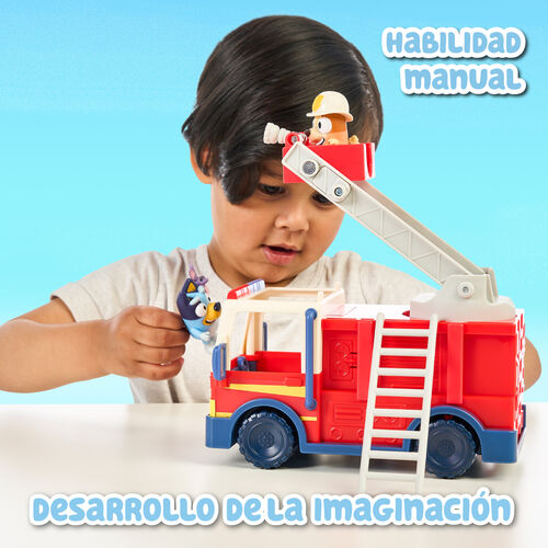 Bluey firetruck + figures