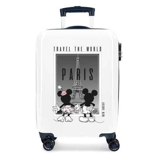 Disney Mickey & Minnie Paris ABS trolley suitcase 55cm