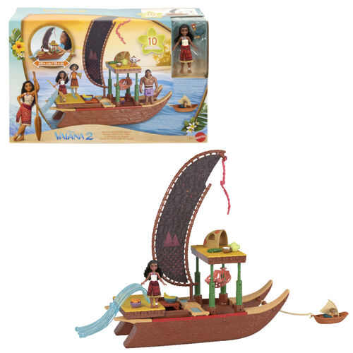 Canoa de Aventuras Vaiana Moana 2 Disney