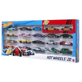 Blister 20 coches Hot Wheels surtido