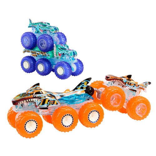 Blister Power Smashers Mega-Wrex y Tiger Shark Monster Trucks