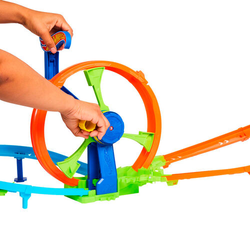 Pista Desafio Turbina de Accion Stunt Tracks Hot Wheels