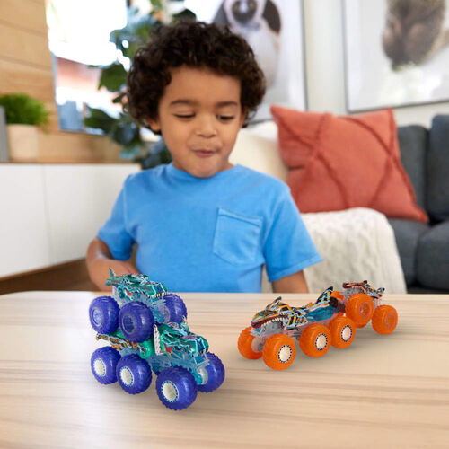 Blister Power Smashers Mega-Wrex y Tiger Shark Monster Trucks
