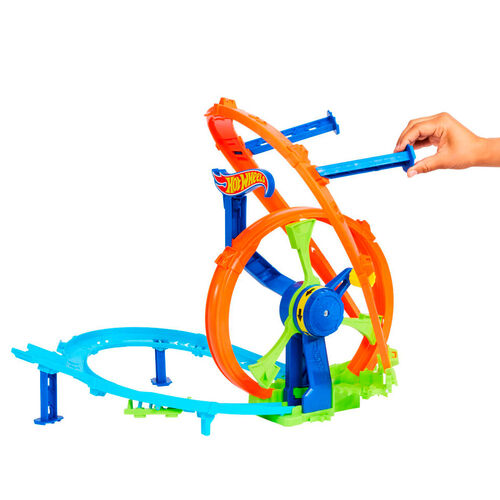 Pista Desafio Turbina de Accion Stunt Tracks Hot Wheels