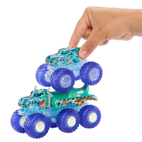 Blister Power Smashers Mega-Wrex y Tiger Shark Monster Trucks