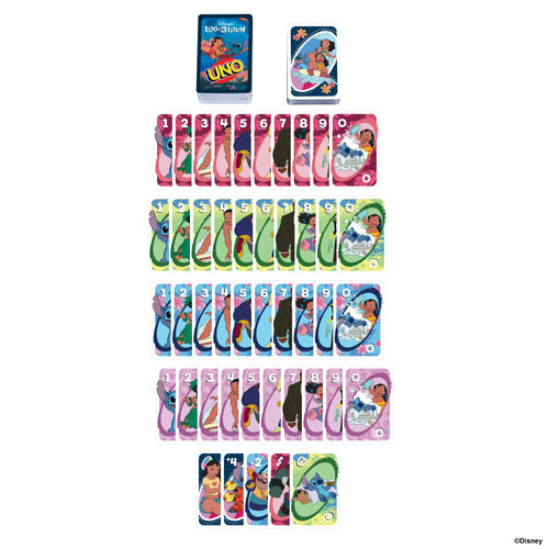 Juego cartas UNO Lilo & Stitch Disney