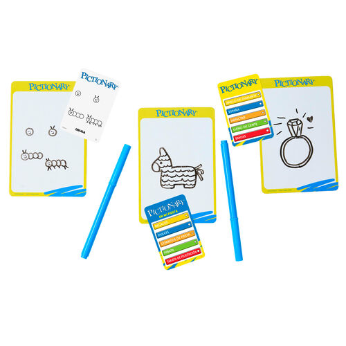 Spanish Pictionary board game