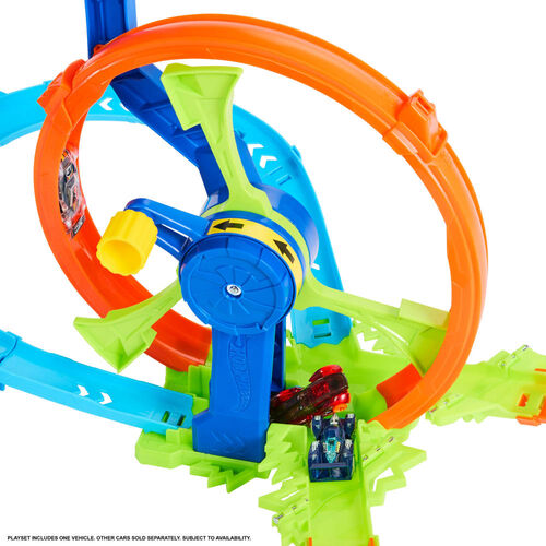 Pista Desafio Turbina de Accion Stunt Tracks Hot Wheels