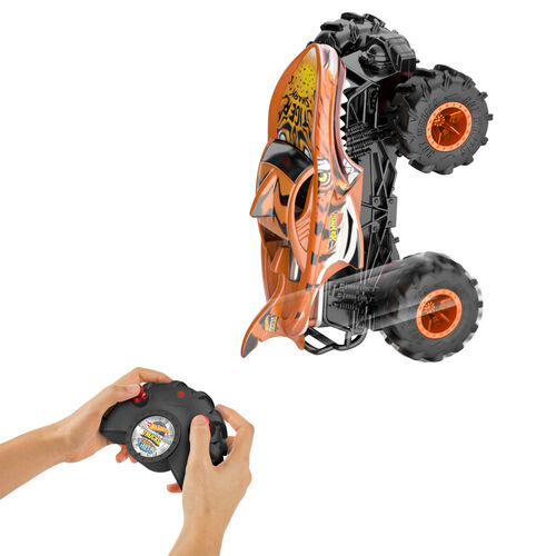 Coche radio control Tiger Shark Monster Trucks Hot Wheels