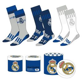 Set 3 calcetines Real Madrid adulto