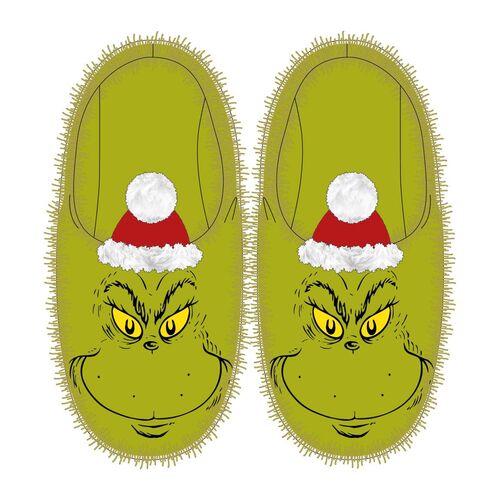 The Grinch adult slippers